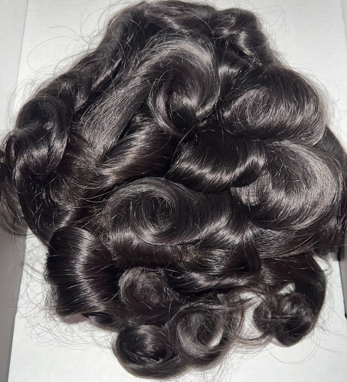 6in Durable Swiss Lace Hair System 110% Density, 8x10in Base Size Natural Black