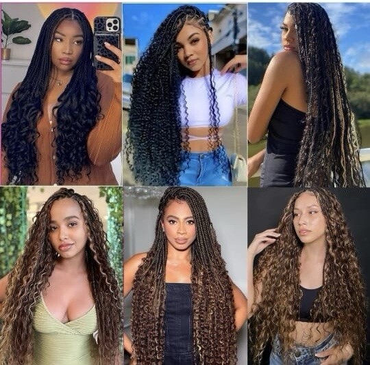 Human Hair For Braiding 100gm 18inch Deep Wave Bulk(2bundles/pack)Reg Price$70