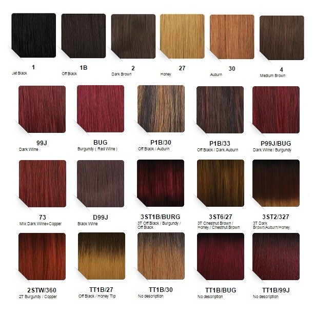 Bobbi Boss 12” Soft Silky Straight 100% Human Hair Weaving Color 4 Brown