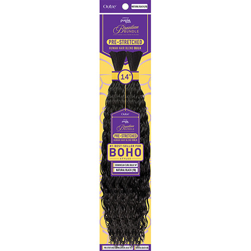 Purple pack brazilian – Prestretched Dominican Curl Bulk