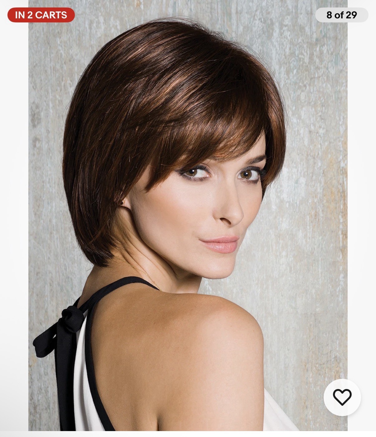 SHANNON Wig by RENE OF PARIS TOASTED BROWN Nwt