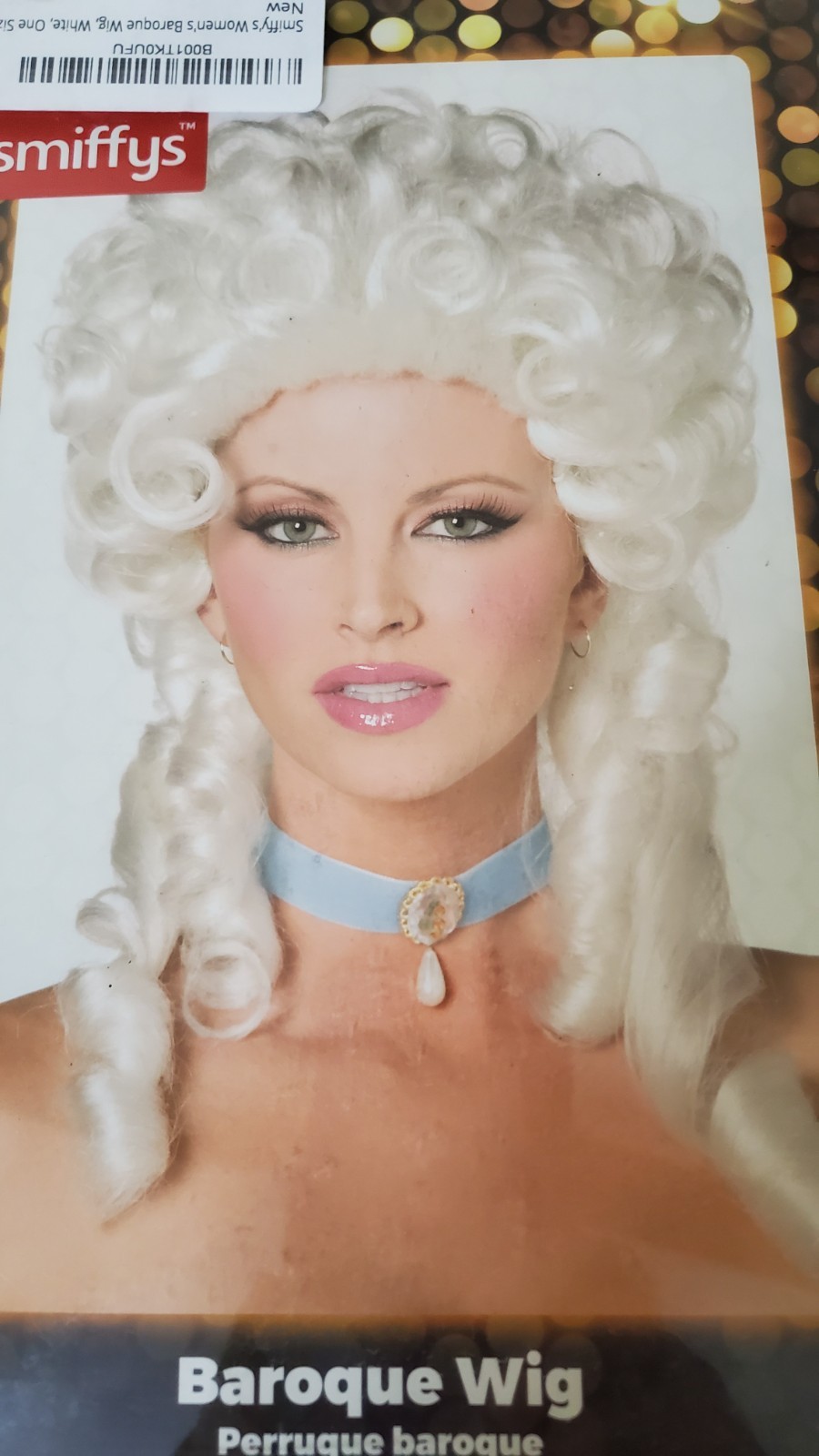 NIB Smiffy’s Women’s Baroque Marie Antoinette Wig One Size Halloween Cosplay