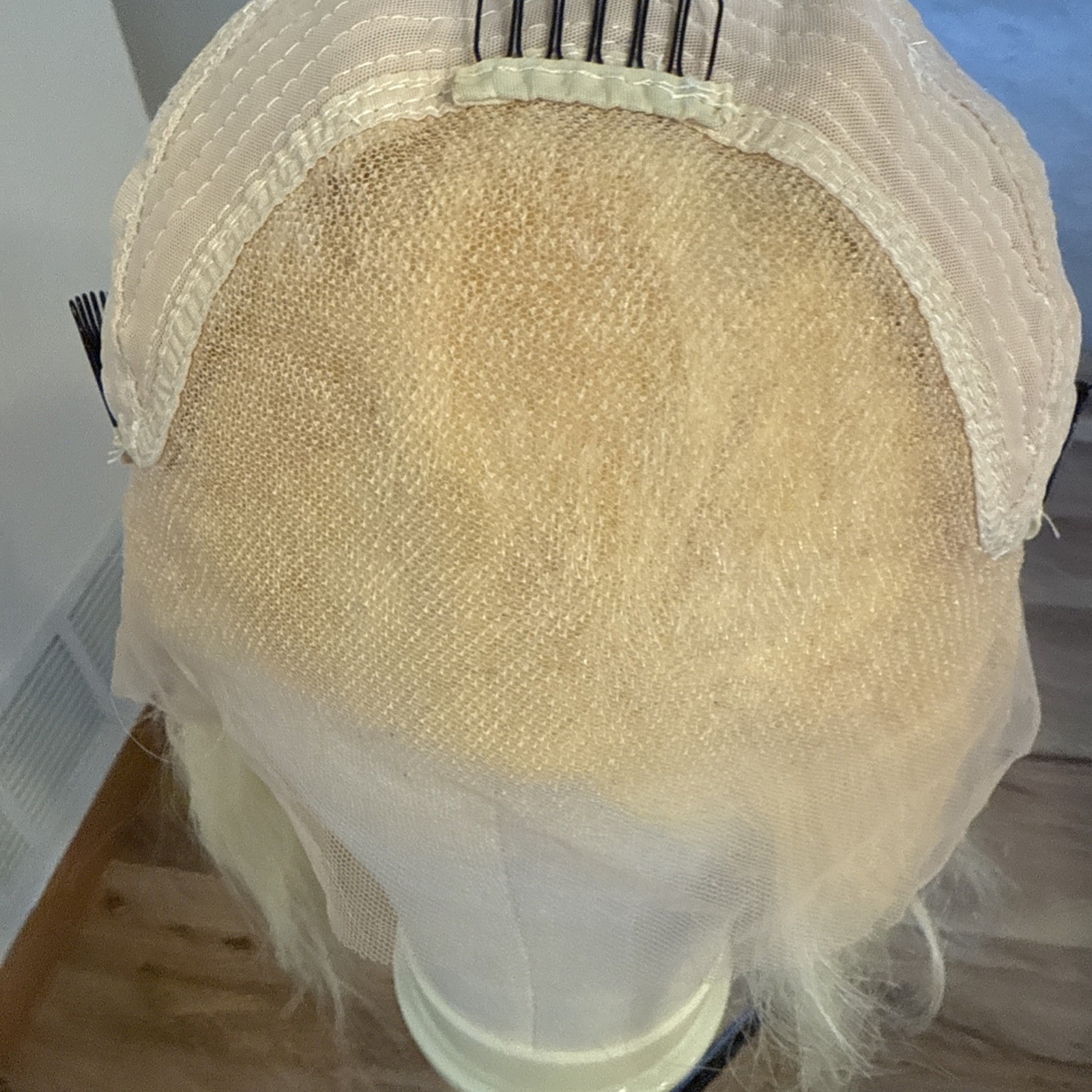 Human Hair Wig | 27” Light| Golden Blonde Highlight’s Lace Cap No Tags 144