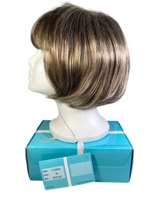 The Wig Company TWC Fashion Club Designs TRISHA Color 38 Lt. Brown PETITE New