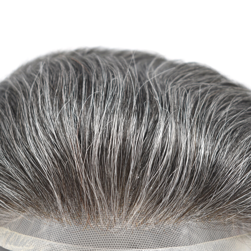 Toupee for Men Hair Replacement System All Swiss Lace Mens Hairpiece Wig Natural