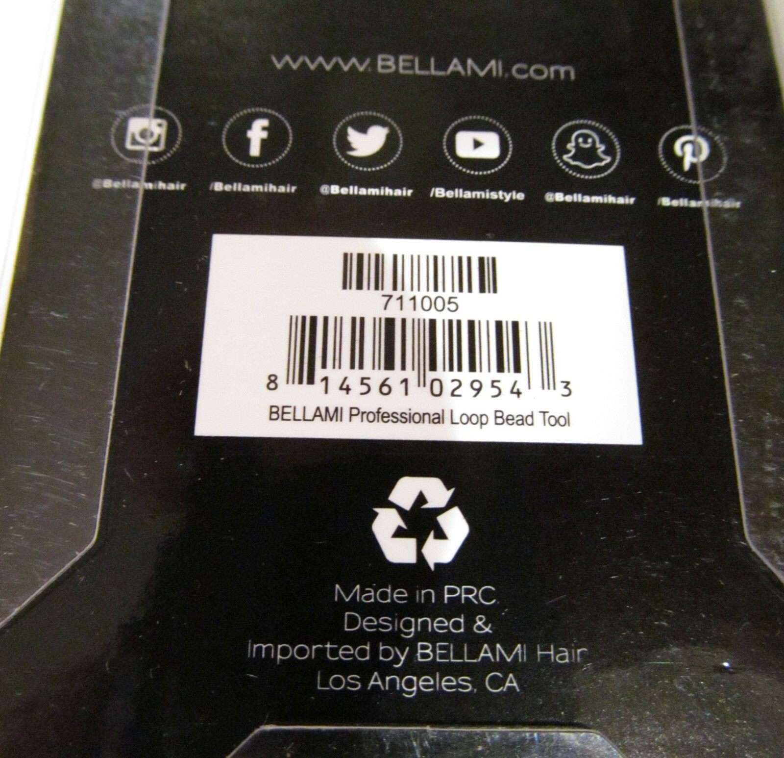 BELLAMI PROFESSIONAL LOOP BEAD TOOL FOR i-TIP HAIR EXTENSIONS W/ DETACHABLE HEAD