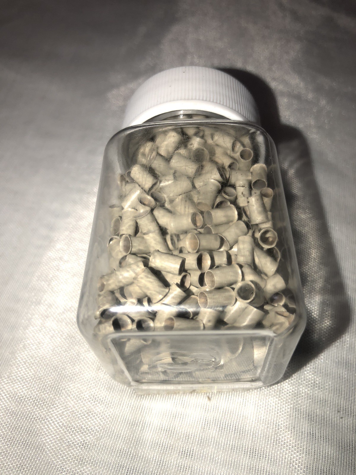 WDLBGWXJ 3.0mm Micro link Beads Copper Tubes (500pcs, 6#)