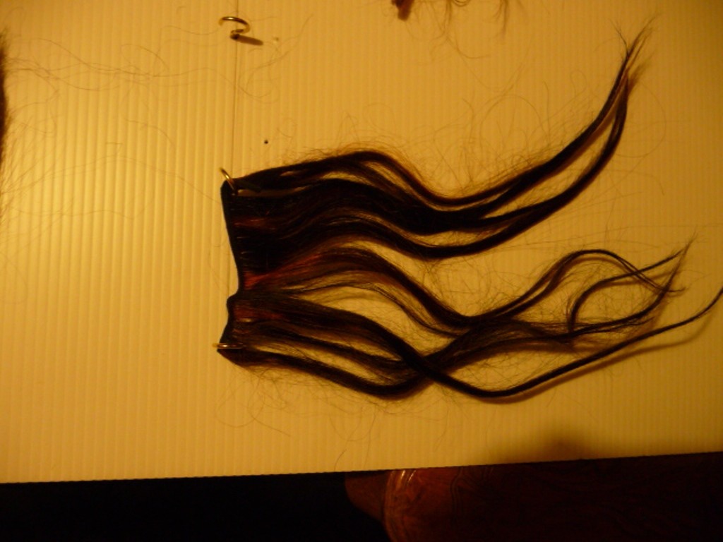 Glue in Black,Blonde,Brown Assorted Pcs synthetic Hair Weave Lengths 43″ Long 12