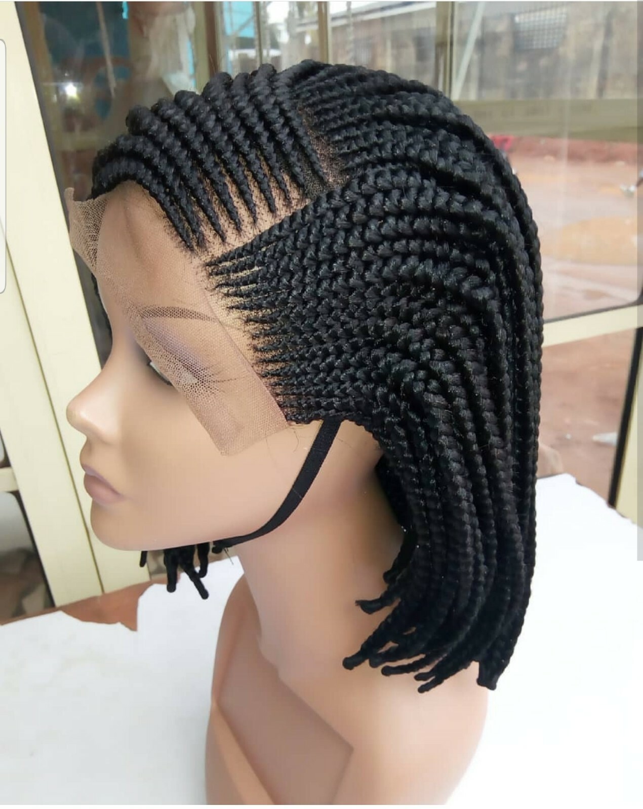 Handmade Custom Short Braids Cornrows,PRE-ORDER ONLY.2-3WEEKS. Location USA