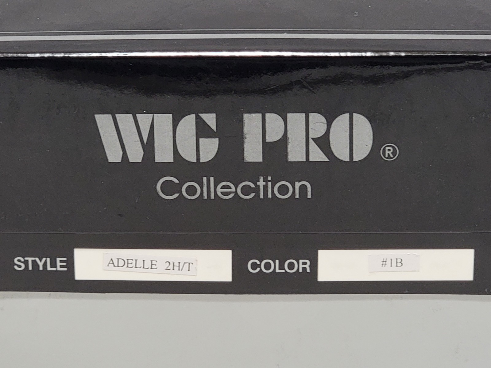 NEW Wig Pro Style Adelle 2 H/T Color 1B Off Black 100% Human Hair Women’s Wig