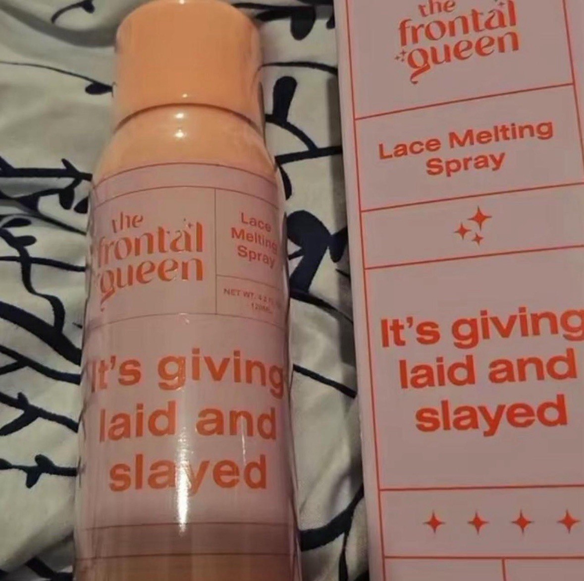The Frontal Queen Lace Melting Spray Glue Wig & Hair Adhesive Strong Hold