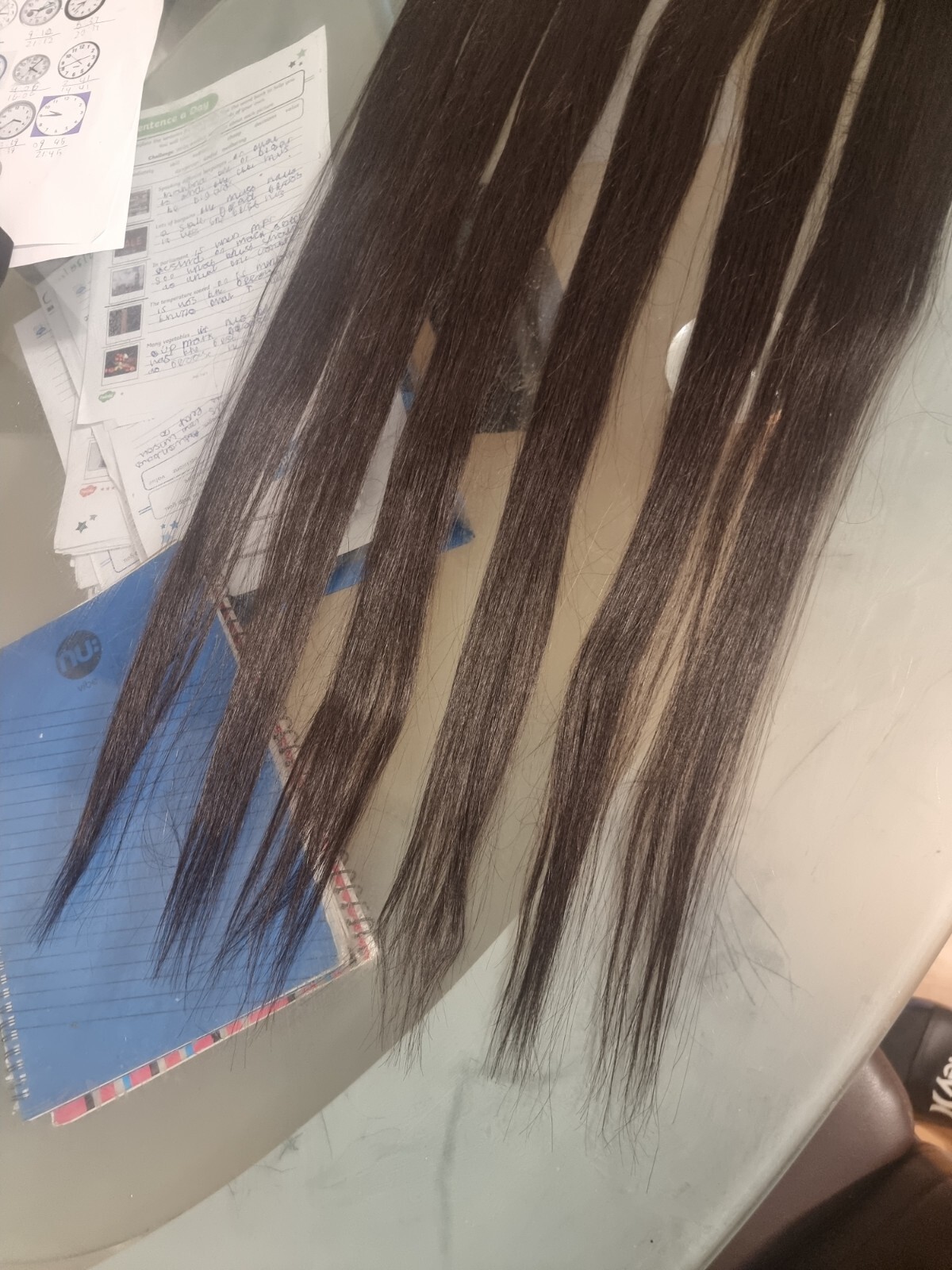 12AA MALAYSIAN RAW VIRGIN HUMAN HAIR 42+42+42+42+42+42 STRAIGHT 600g 6BUNDLLES