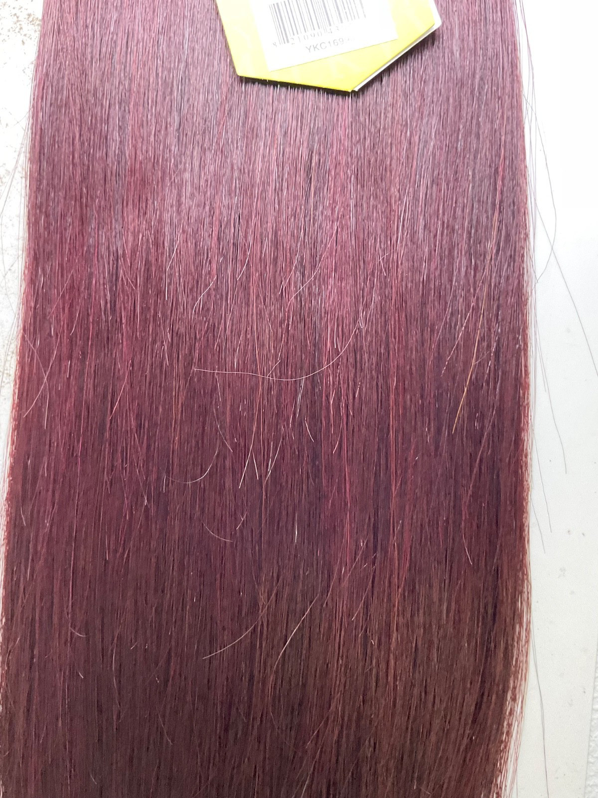 Milky Way 100% Human Hair Yaky Weave 16″ Color: 99J