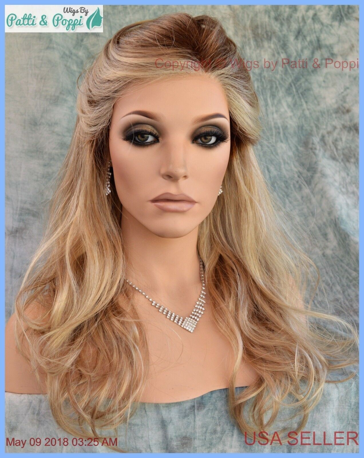 Miles of Style Lace Front Heat Friendly Monopart Wig Raquel Welch SS1488 ROOTED