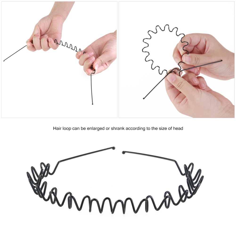 Unique Design Fashion Accessories Hair Bands for Men Hairband Sports Loop