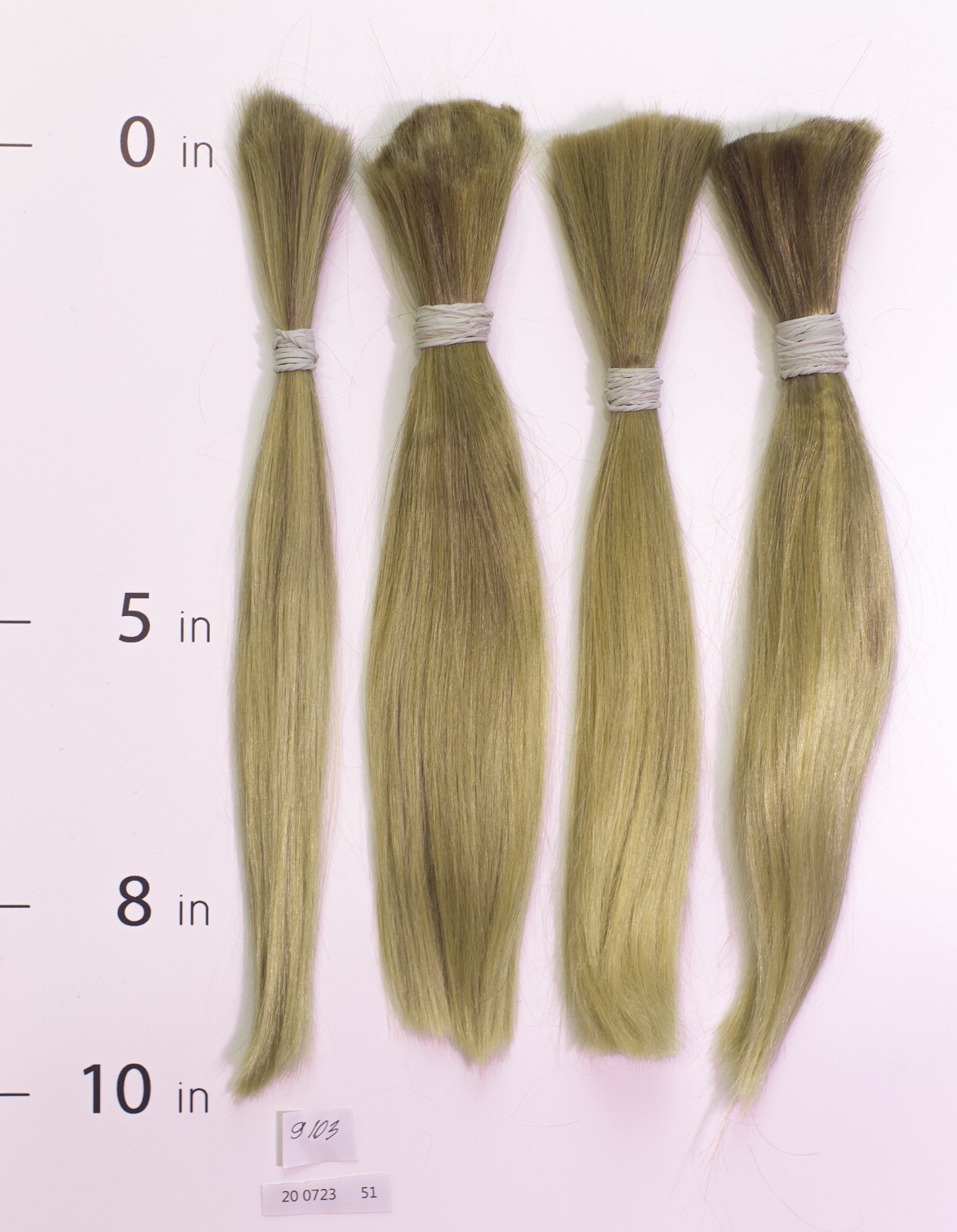 European hair, cut hair, raw hair, Very Light Blonde/Natura Pure 8”-10”,virgin
