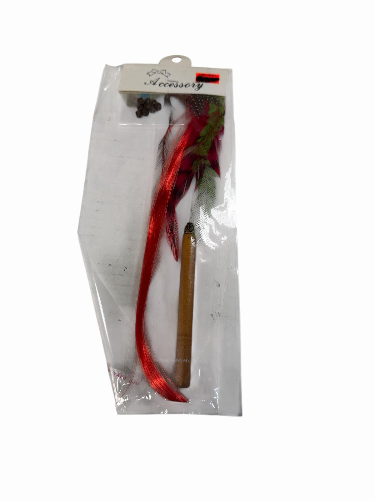 NEW feather hair accessory extension mirco link beads application tool