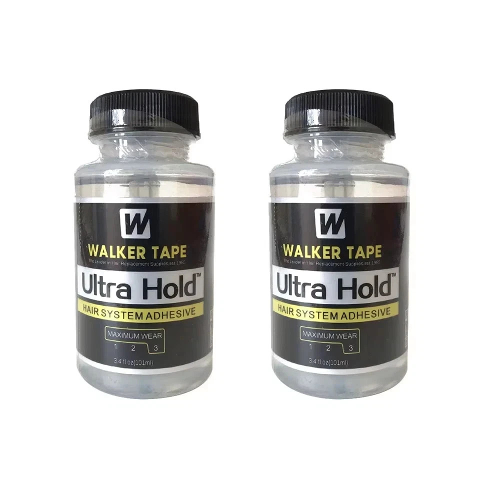 Walker Ultra Hold Adhesive 3.4oz Lace Wig Toupee Glue Waterproof Long Hold