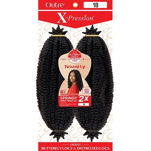 X-PRESSION – Springy Afro Twist 24″ 3X