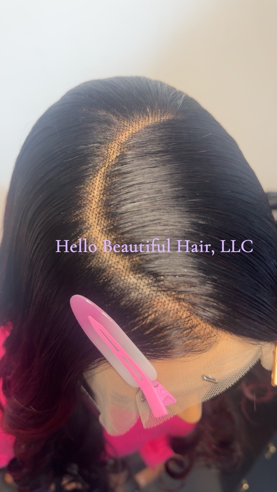 Michael Unit_Custom Black & Burgundy 13X6 HD Lace Frontal Human Hair Wig