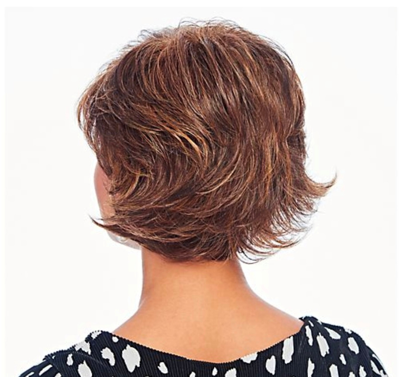 Hairdo Textured Flip Styled Wig – Medium Red Brown