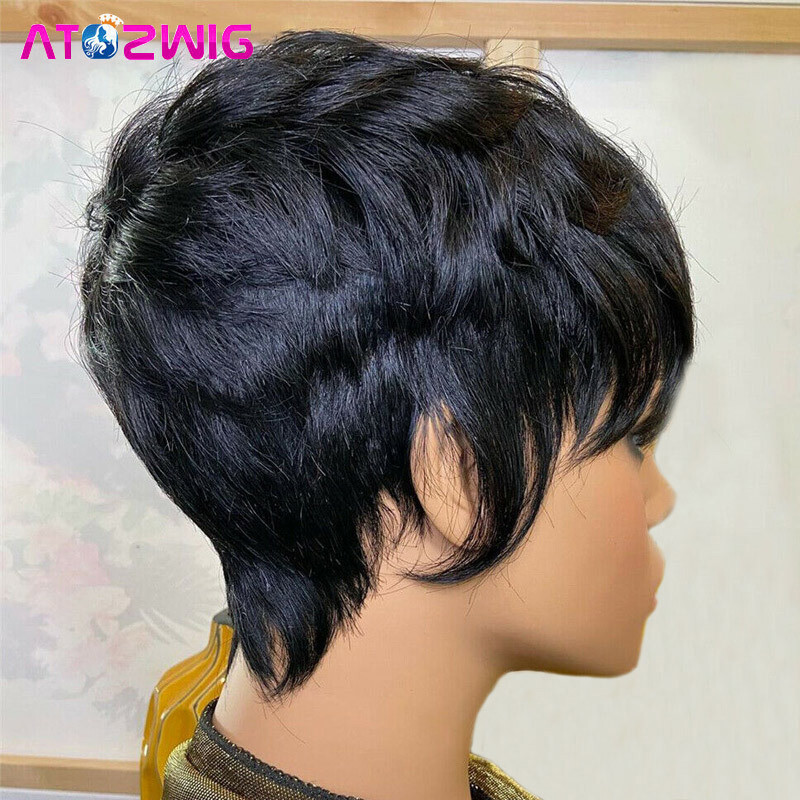 Pixie Cut Wig Human Hair Short Pixie Cut Wigs for Black Women Human Hair Wigs
