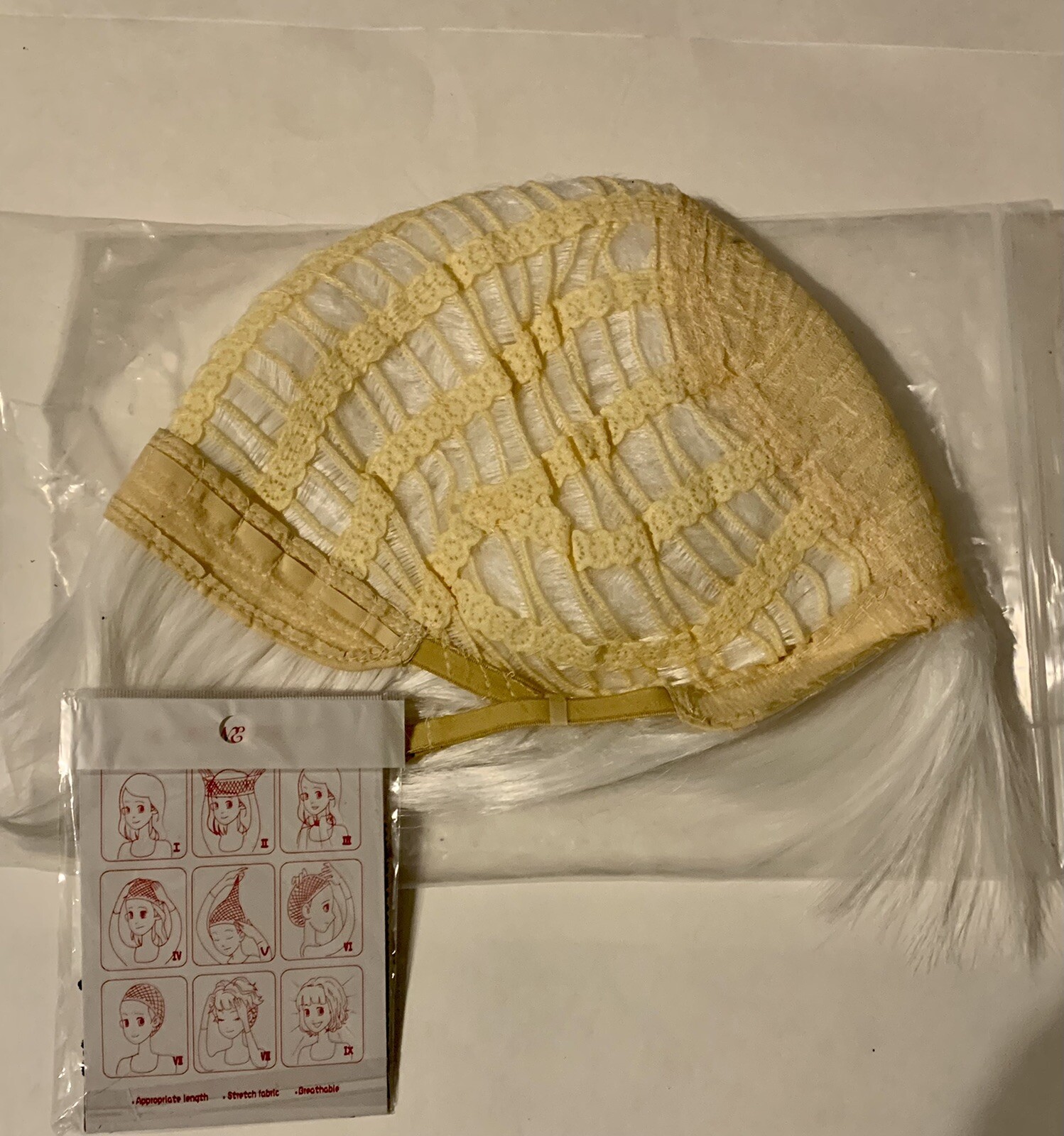 Fashion Invisible Nylon Hair Net, With Elastic Nylon Hair Net New