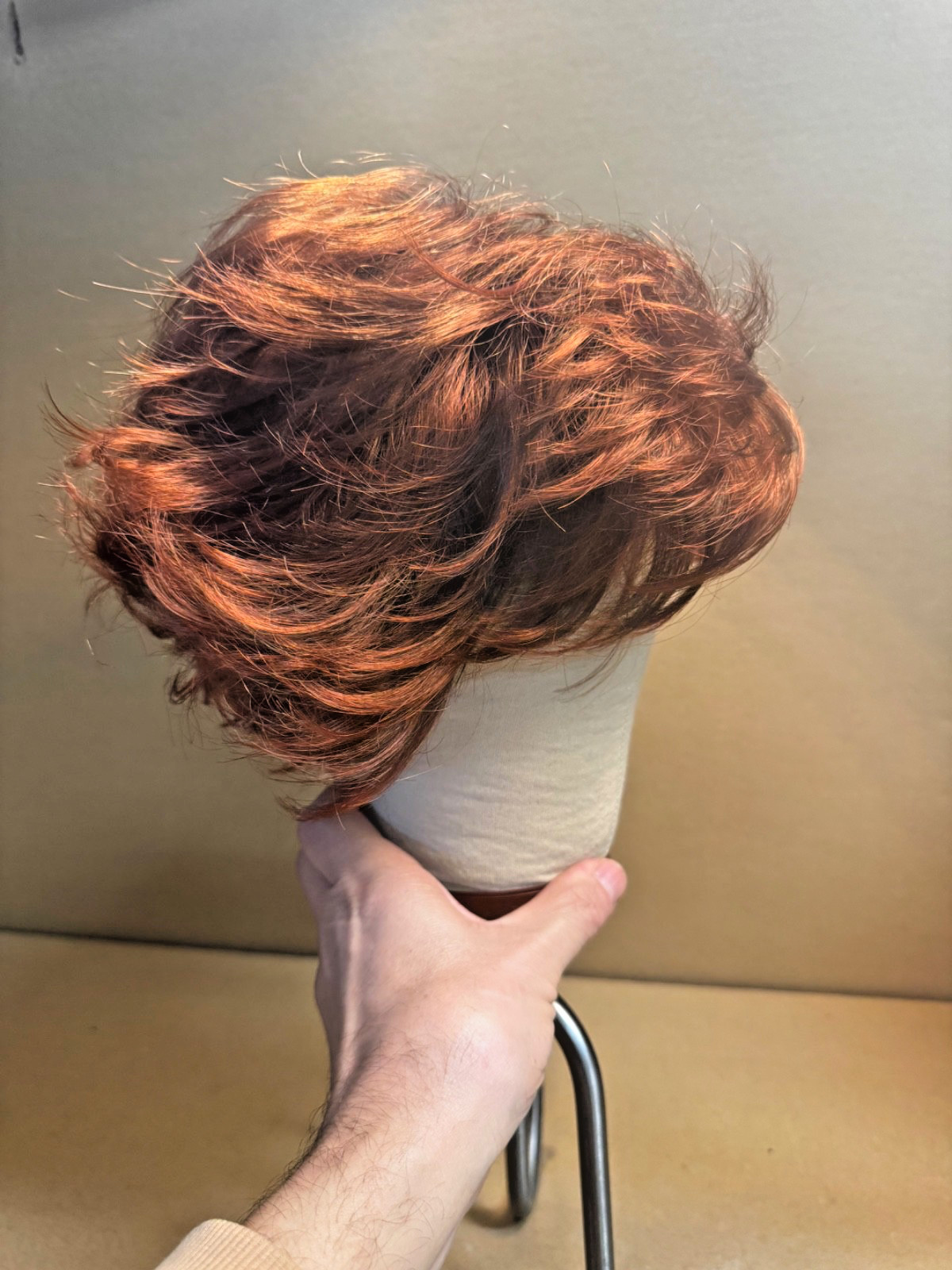 Toni brattin marvelous wig in RED Copper Sexy synthetic  Good Quality. #3 gypsey
