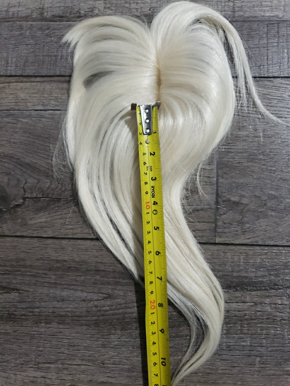 100% Real Human Hair Toppers, 12 Inch Human Hair Toppers for Thinning Hair Large