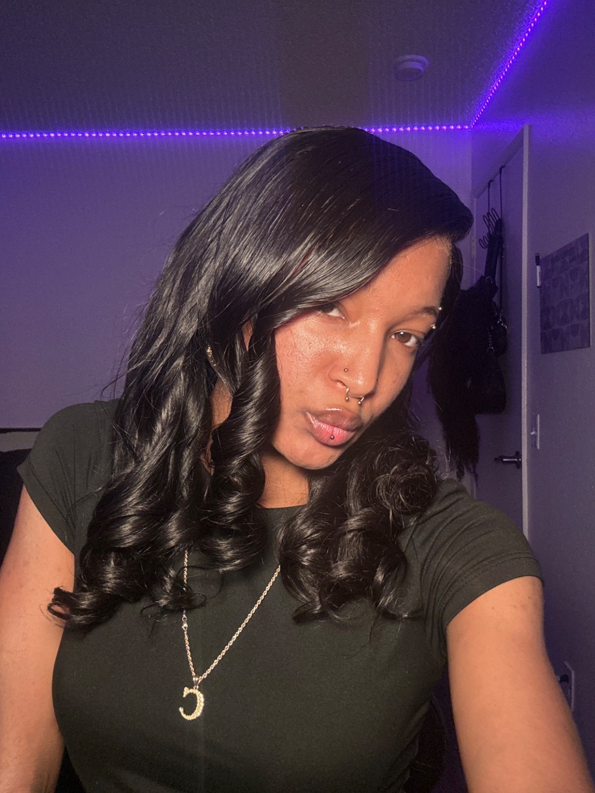 YAWAWE 13×6 Transparent Lace Wig, 20 inch, Natural Brown, Good Condition