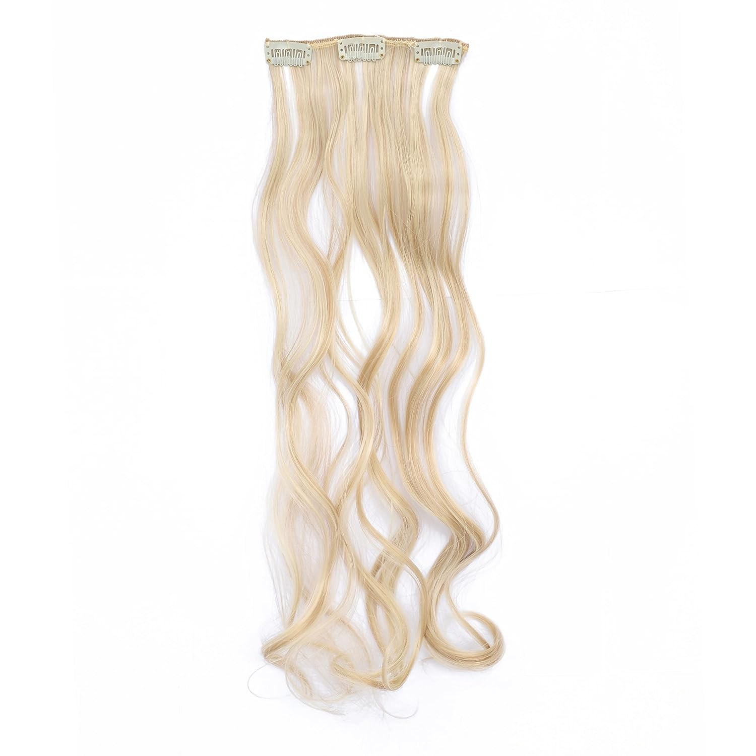 Dark Honey Blonde Highlights Clip in Hair Extensions