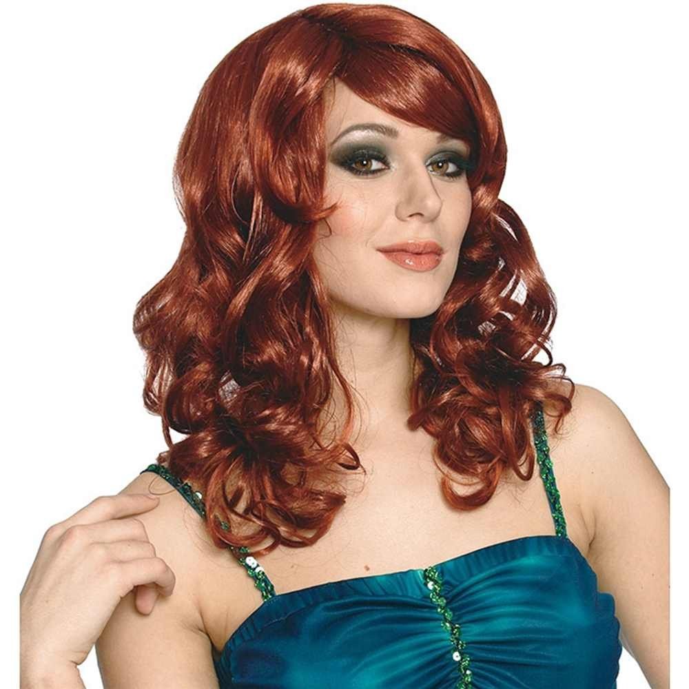 Womens Lolita Wig, Natural Red, One Size