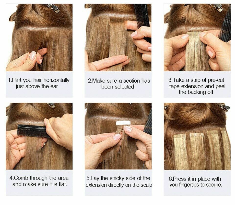 Tape in Hair Extensions 100% Remy Real Human Hair Seamless Skin Wefts Balayage