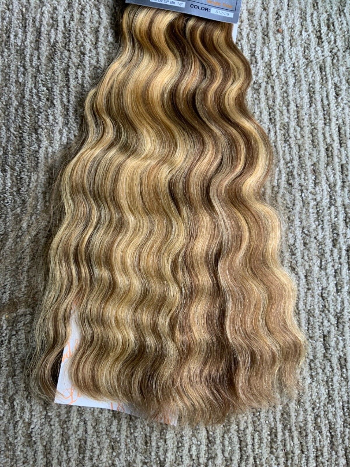 LORD & CLIFF FRENCH DEEP WET WAVE 100% HUMAN HAIR Extensions Weave 18″