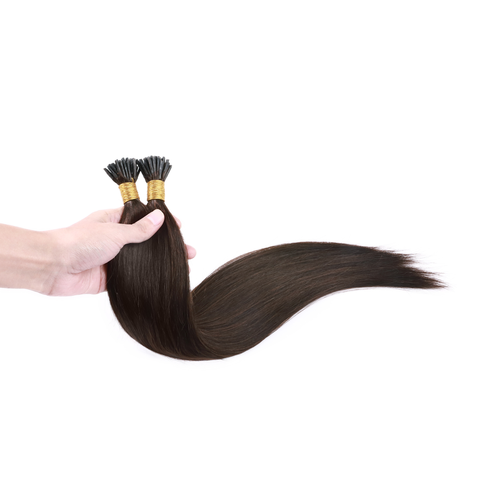 200 Strands I Tip Stick Pre-bonded Keratin 100% Remy Human Hair Extensions THICK