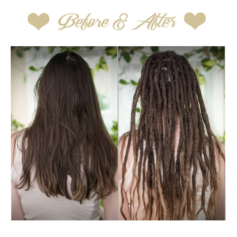Ombe Dreadlocks Crochet Braid Dreads Locks Reggae Hair Extensions 20″~24″ Blonde