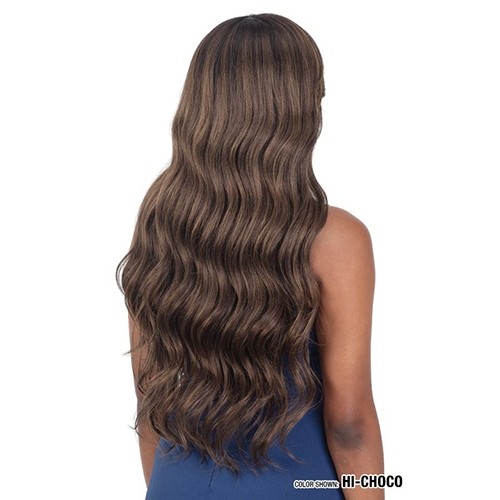 Loose wave with Curtain bang style – 014 LITE WIG