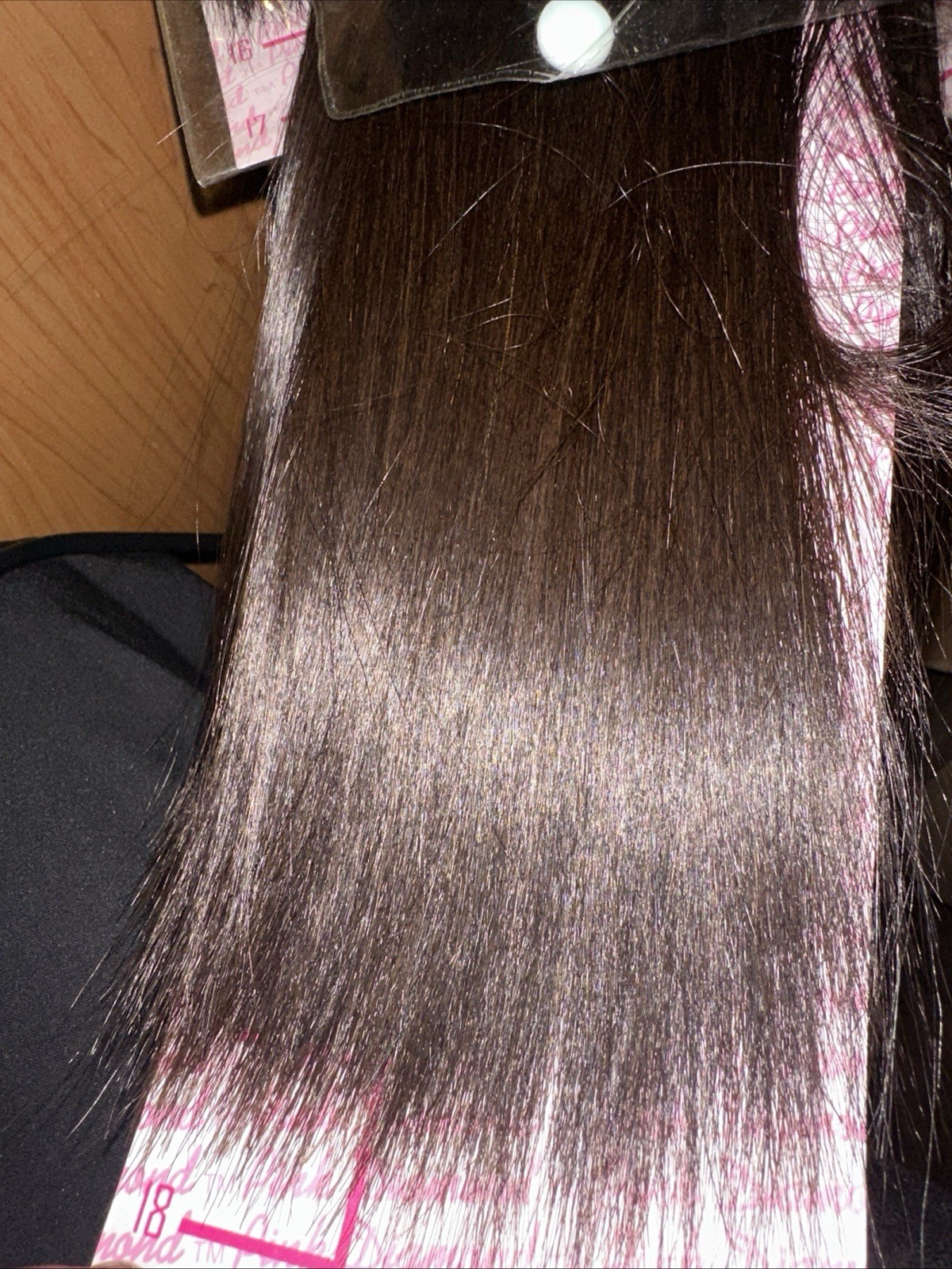 Pink Diamond Weaving Hair Dark Brown #2
