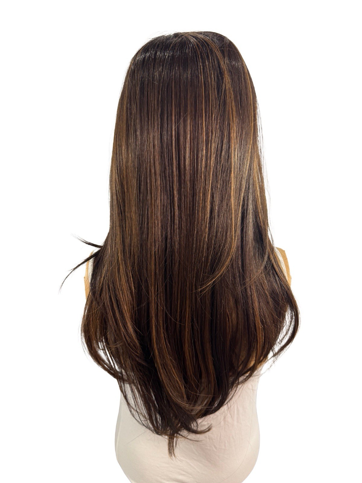 Biba CELINE Half Wig Natural Hair Straight 22in Women F4/27 Hair Color Shade