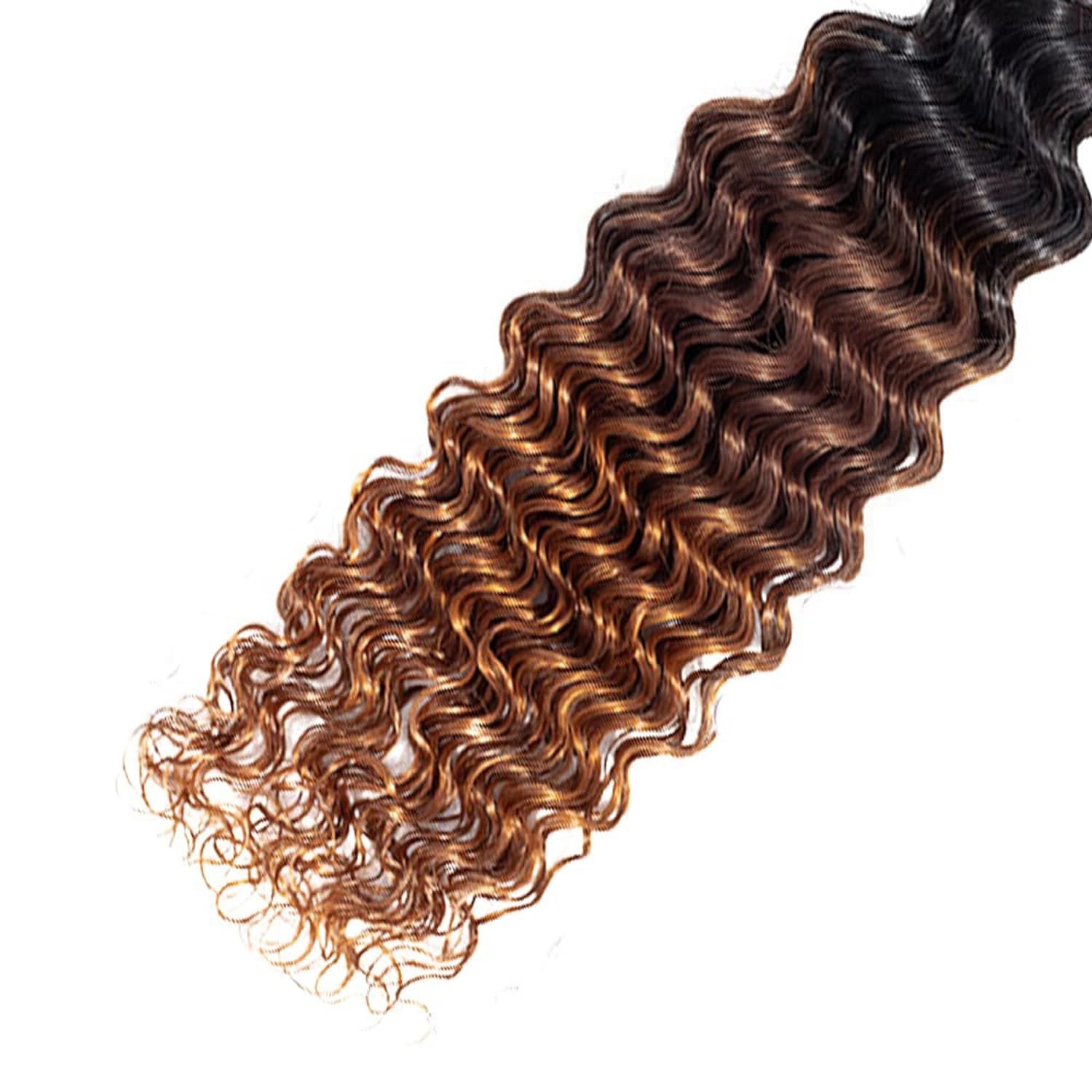 Luxvogue Bundles Human Hair 22 24 26 Inch Omber Deep Wave Human Hair Bundles