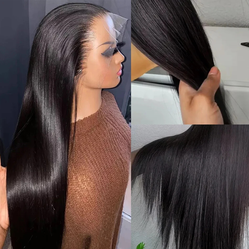 40 Inches 250 Density HD Lace Wig 13×6 Human Hair Wigs 13×4 Brazilian Women