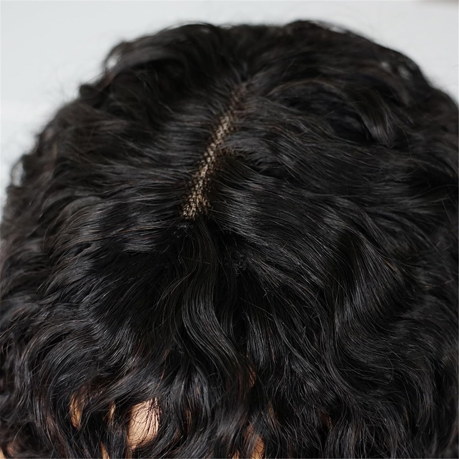 2X1 HD Lace Front Human Hair Wig with Bang curly Short Bob Wigs with Bang
