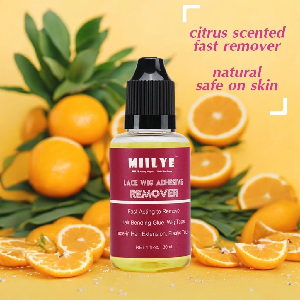 MIILYE Wig Glue Remover x 2 Bottles, Tape in Hair Extensions Remover |Solvent…