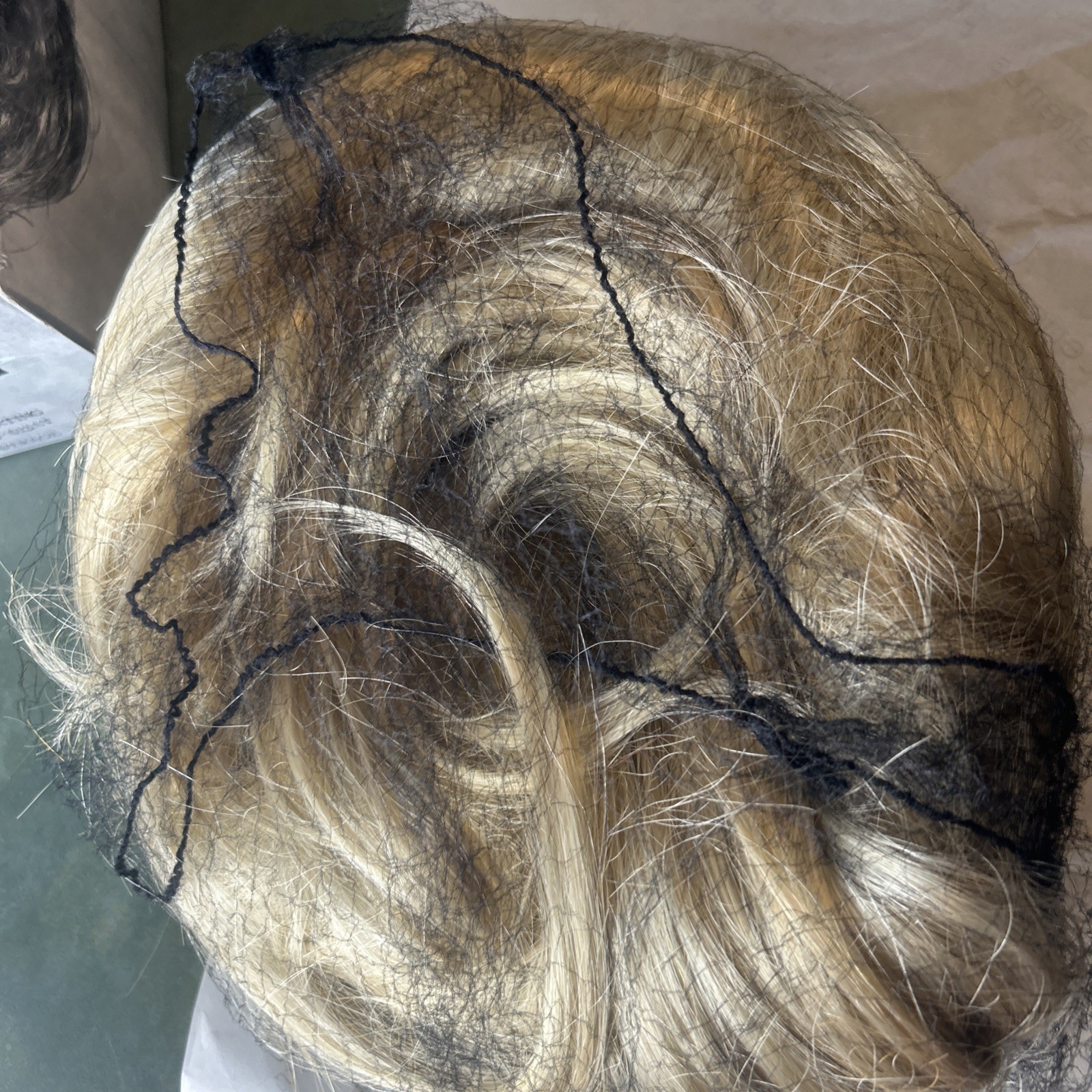 Statements Exhilarating Wig 26-613AT Blonde Bangs Average Sz TWC As Is Read
