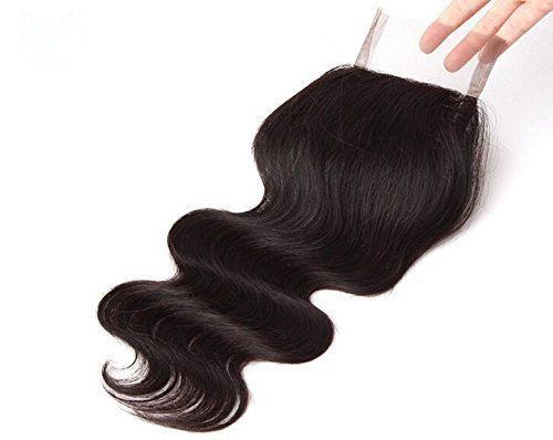 Body Wave Lace Closure 100% Virgin Remy Human Hair – 3 styles (10″-20″)