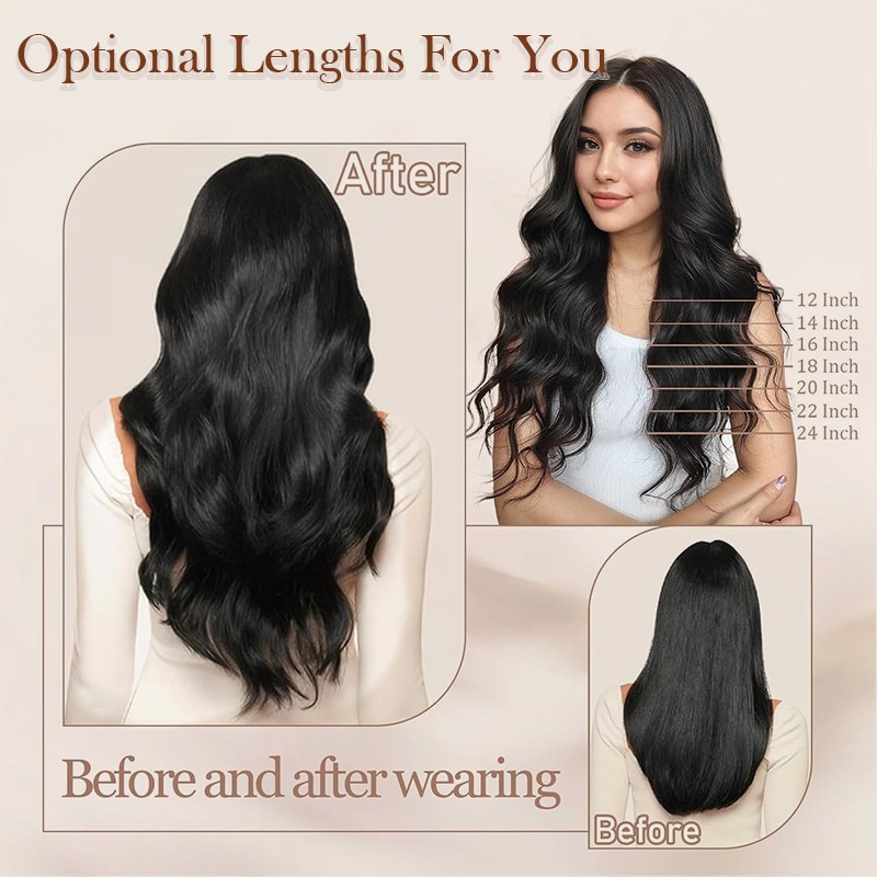 Thick 100G Tape In Remy Human Hair Extensions Full Head Skin Weft Balayage Ombre
