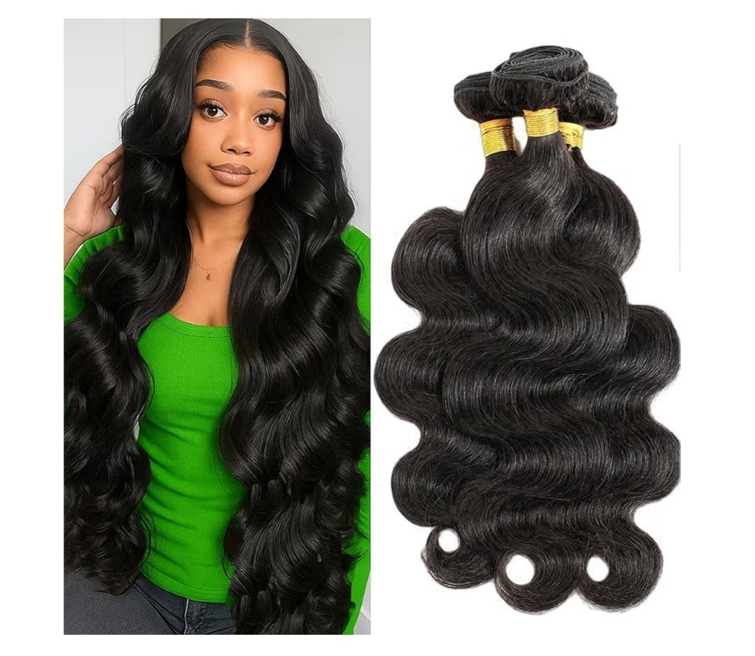 Human Hair Bundles 18 20 22 Inch 12A Body Wave Bundles Human Hair 100% Brazilian