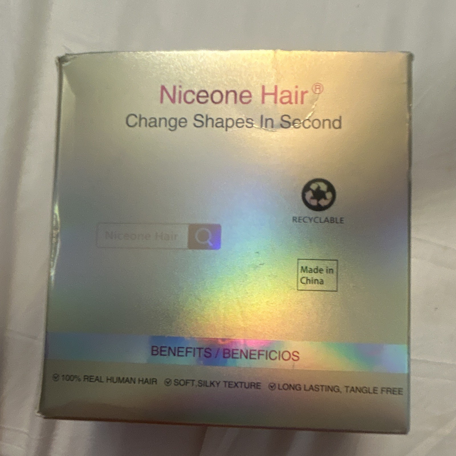 Niceone Hair Clip-In Bangs 100% Human Hair Dark Brown Straight 11-20in