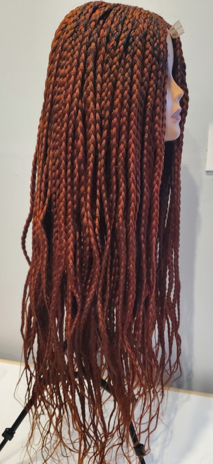 Handmade Braided Wig long beautiful braided wig for women of all color.