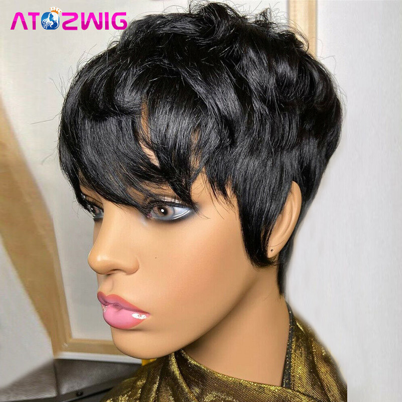 Pixie Cut Wig Human Hair Short Pixie Cut Wigs for Black Women Human Hair Wigs